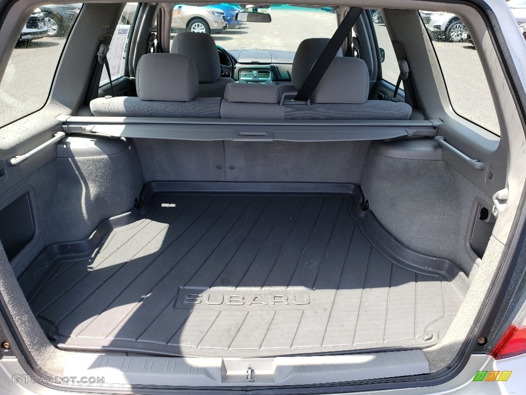 2007 Forester 2.5 X - Crystal Gray Metallic / Graphite Gray photo #18