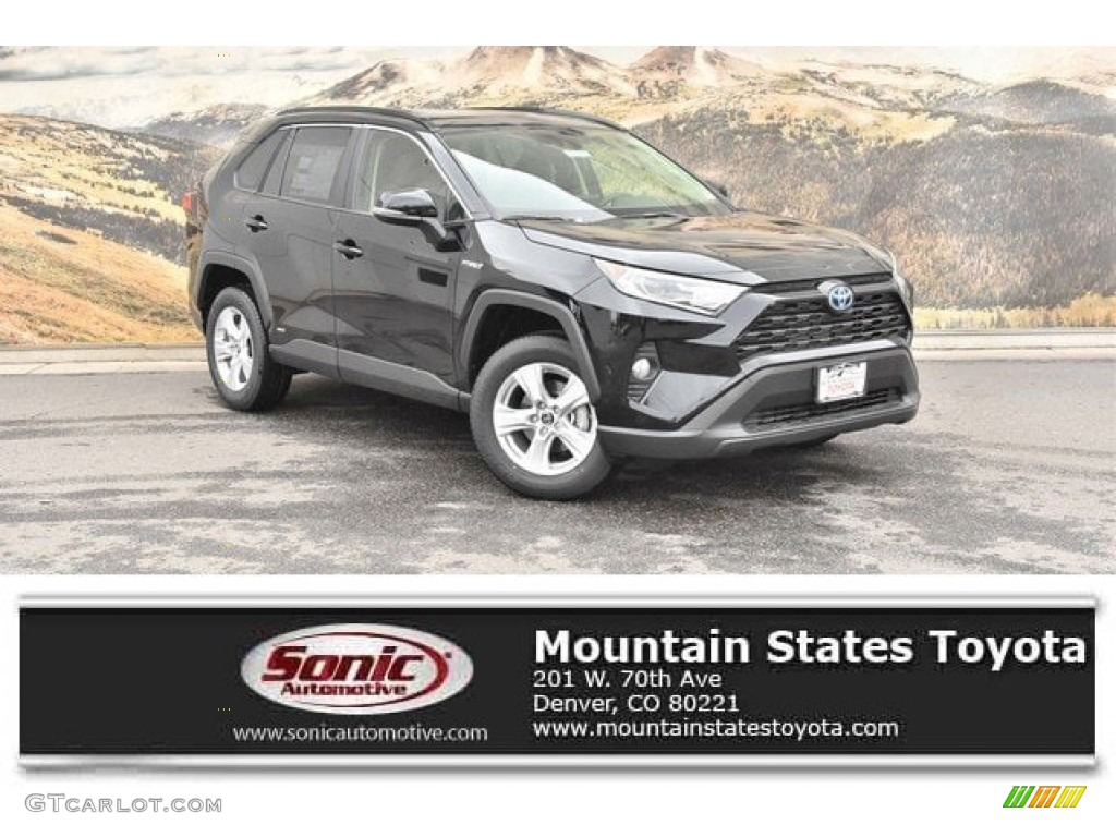 Midnight Black Metallic Toyota RAV4