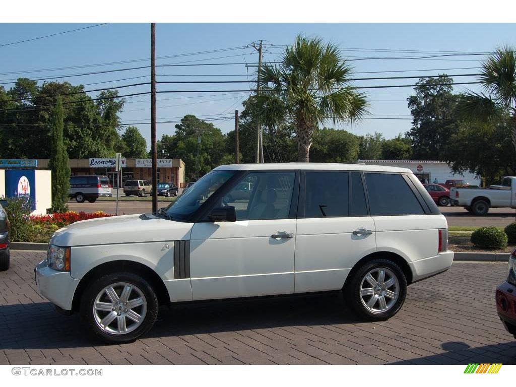 2006 Range Rover HSE - Chawton White / Sand/Jet photo #2