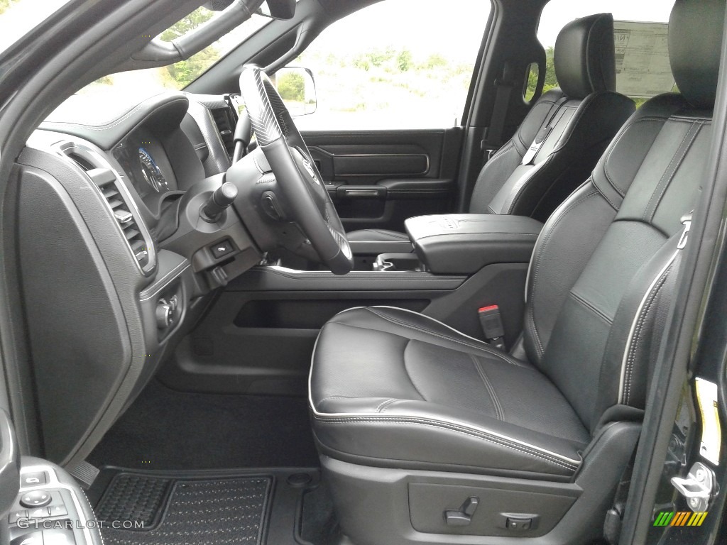 Black Interior 2019 Ram 2500 Limited Crew Cab 4x4 Photo #133491155