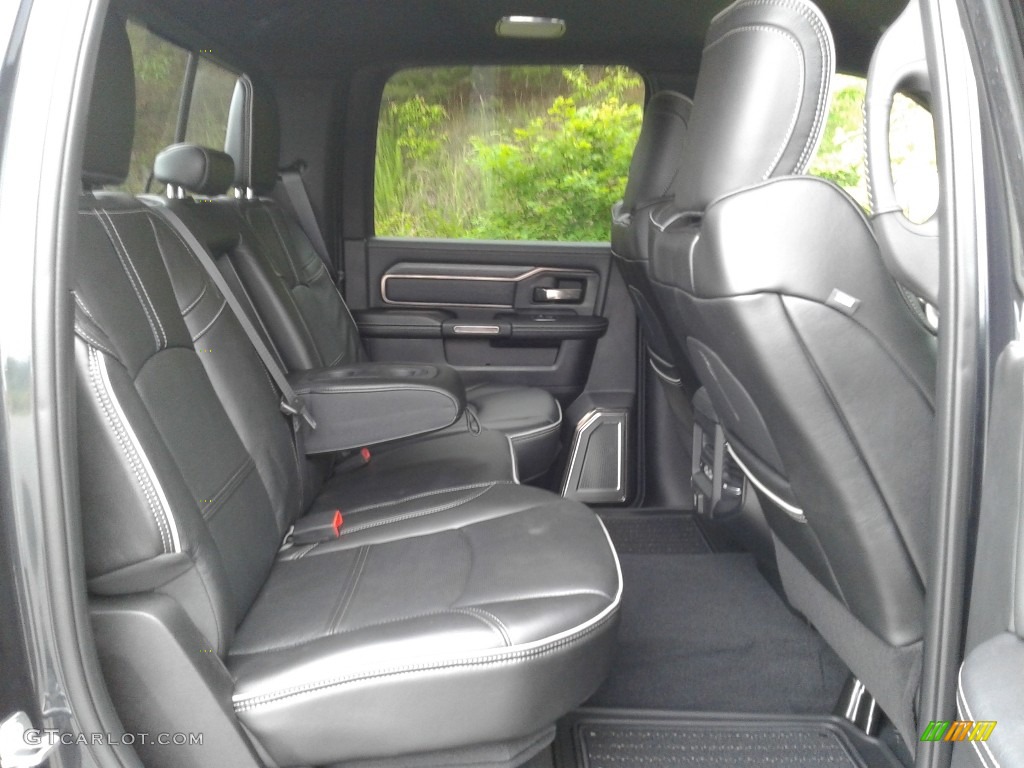 Black Interior 2019 Ram 2500 Limited Crew Cab 4x4 Photo #133491320