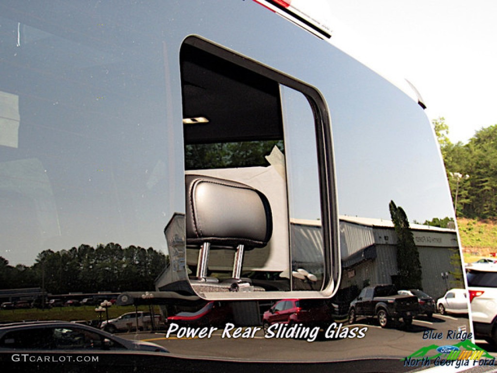 2019 F450 Super Duty Platinum Crew Cab 4x4 - White Platinum Metallic Tri-Coat / Black photo #33