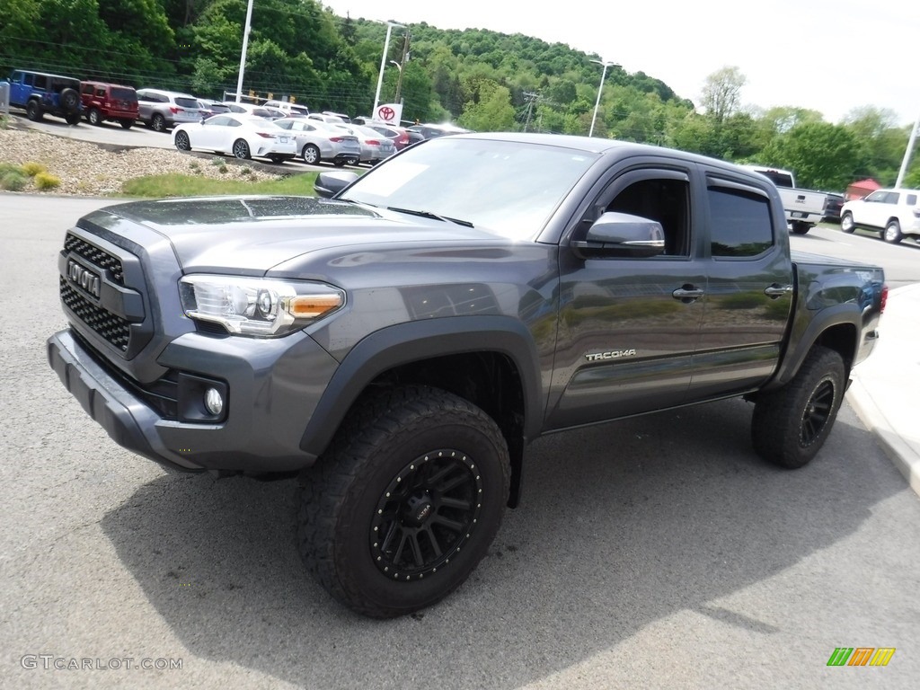 2017 Tacoma TRD Off Road Double Cab 4x4 - Magnetic Gray Metallic / TRD Black/Orange photo #8