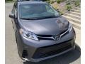 2020 Predawn Gray Mica Toyota Sienna LE AWD  photo #1