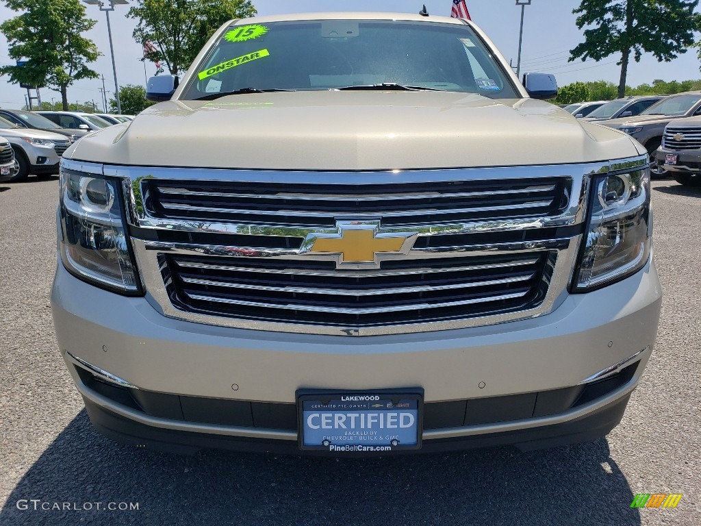2015 Tahoe LTZ 4WD - Champagne Silver Metallic / Jet Black photo #2