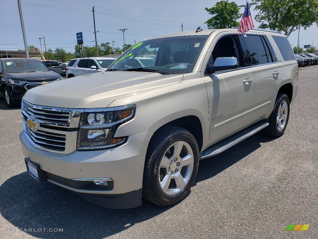 2015 Tahoe LTZ 4WD - Champagne Silver Metallic / Jet Black photo #3