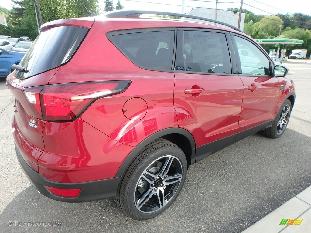 2019 Escape SEL 4WD - Ruby Red / Chromite Gray/Charcoal Black photo #5