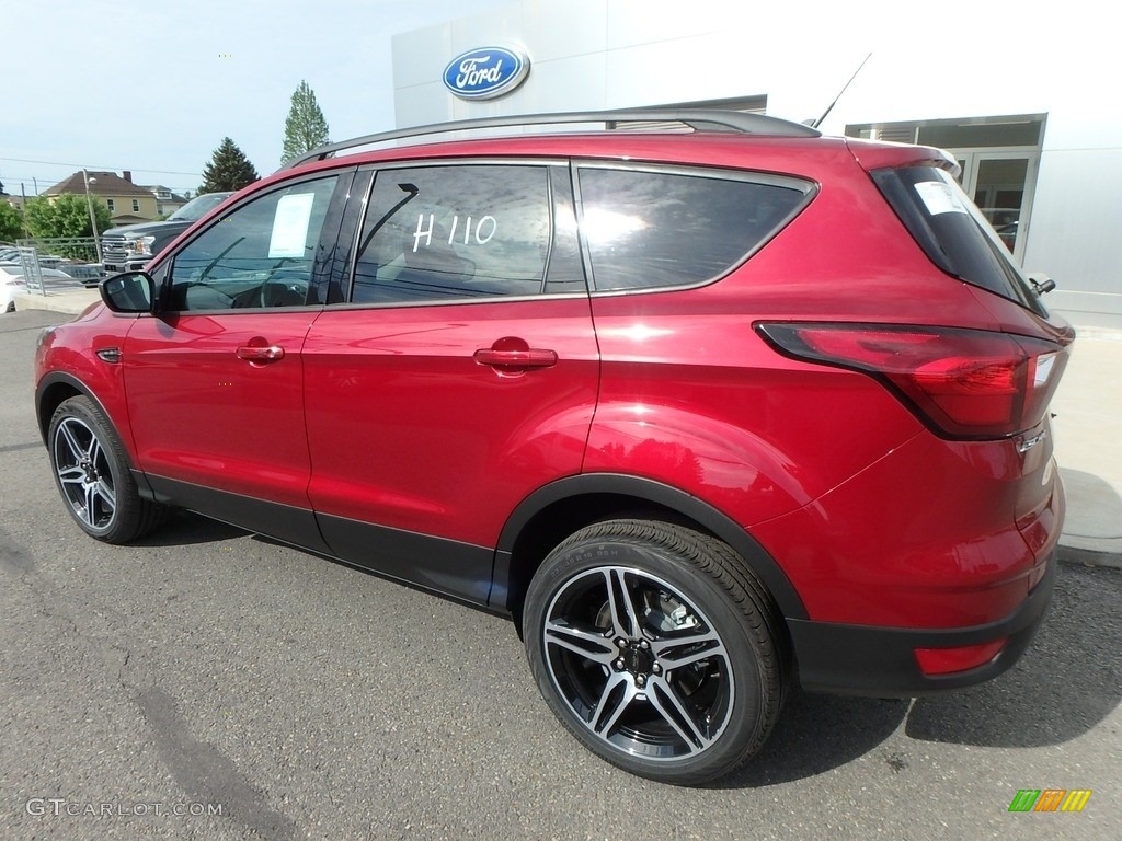 2019 Escape SEL 4WD - Ruby Red / Chromite Gray/Charcoal Black photo #9