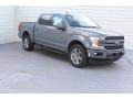2019 Abyss Gray Ford F150 Lariat SuperCrew 4x4  photo #2