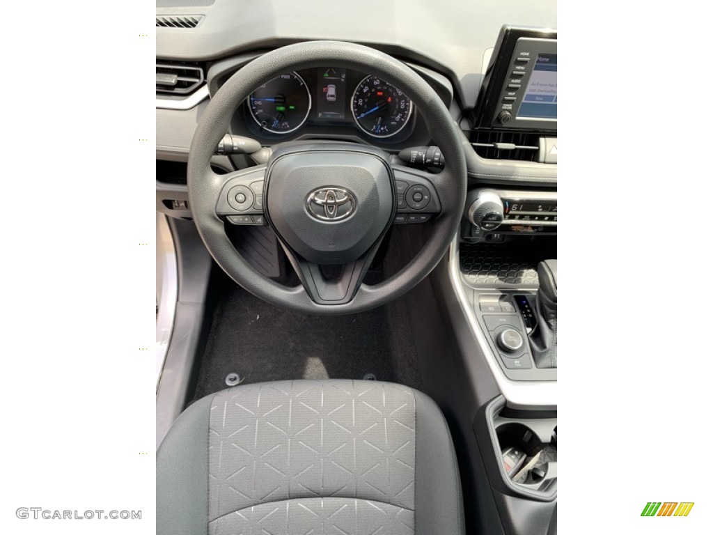 2019 RAV4 XLE AWD Hybrid - Silver Sky Metallic / Black photo #11