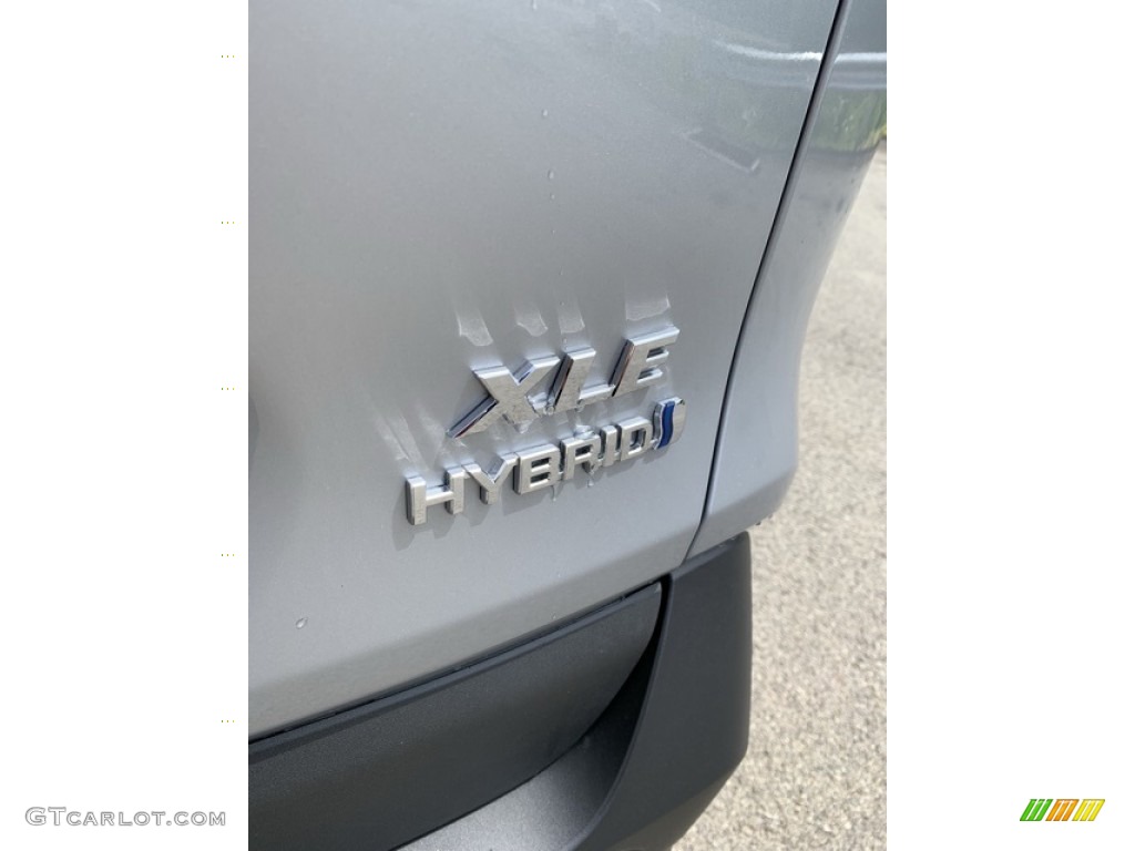 2019 RAV4 XLE AWD Hybrid - Silver Sky Metallic / Black photo #20