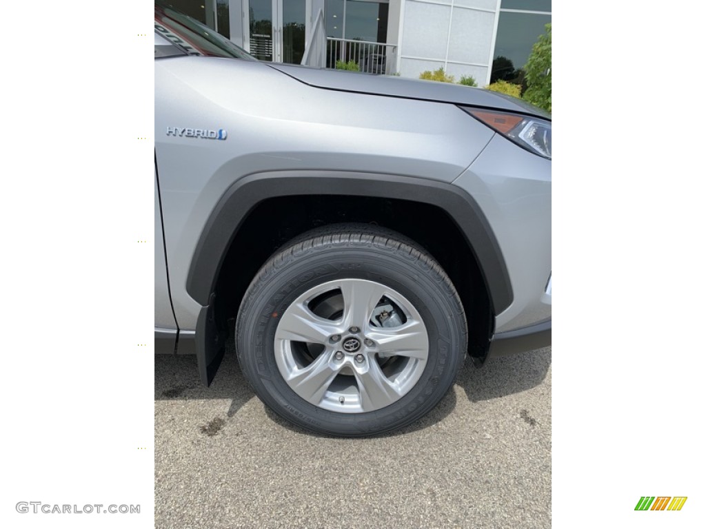 2019 RAV4 XLE AWD Hybrid - Silver Sky Metallic / Black photo #34