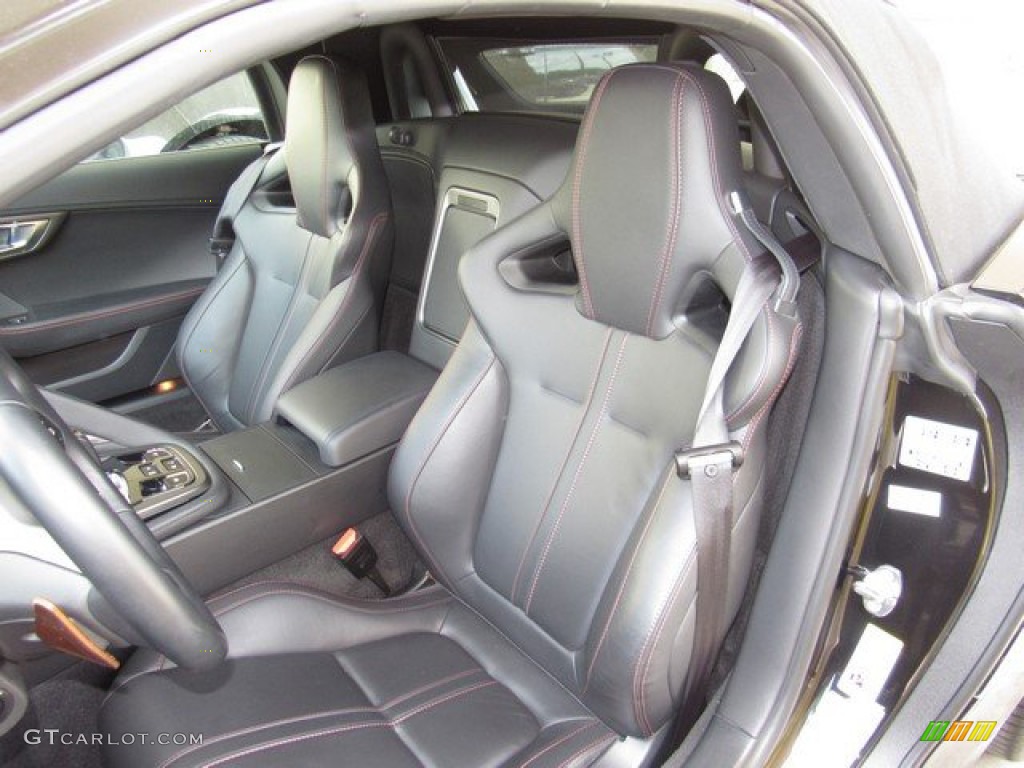 2014 F-TYPE V8 S - Ultimate Black Metallic / Jet photo #5
