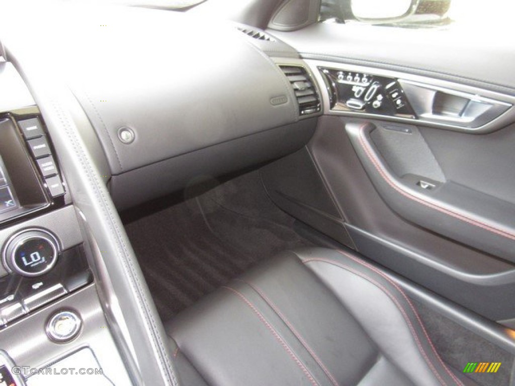 2014 F-TYPE V8 S - Ultimate Black Metallic / Jet photo #16
