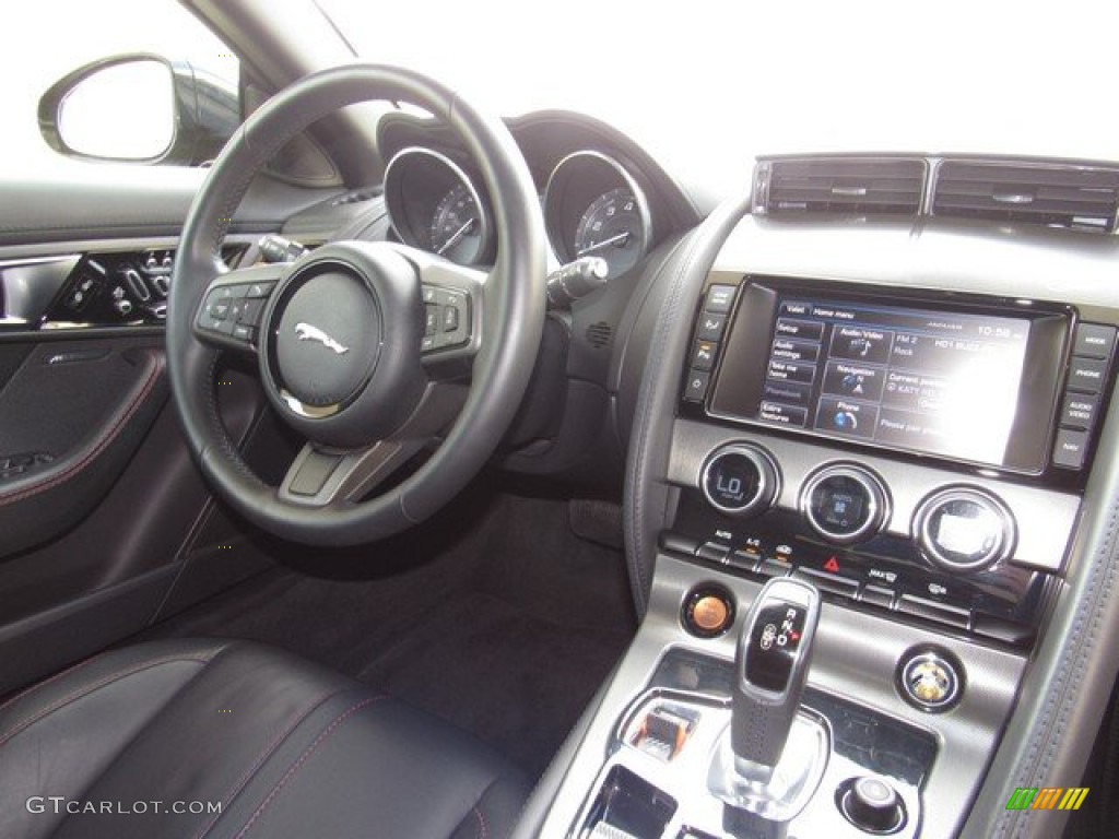 2014 F-TYPE V8 S - Ultimate Black Metallic / Jet photo #17