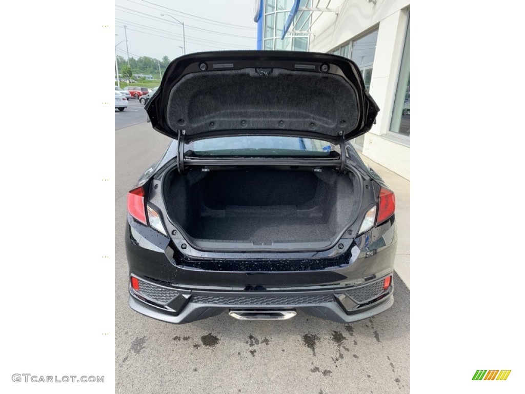 2019 Civic Si Coupe - Crystal Black Pearl / Black photo #17