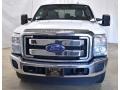 Oxford White - F250 Super Duty XL Crew Cab 4x4 Photo No. 4
