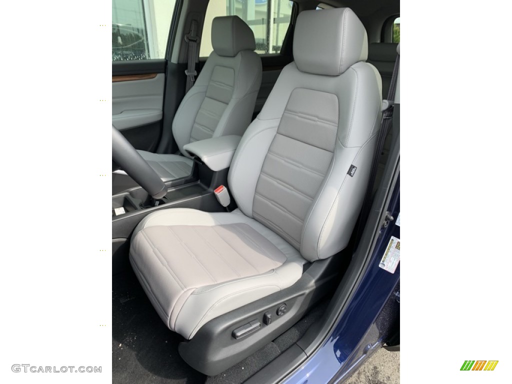 2019 CR-V EX-L AWD - Obsidian Blue Pearl / Gray photo #14