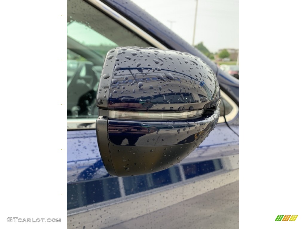 2019 CR-V EX-L AWD - Obsidian Blue Pearl / Gray photo #30
