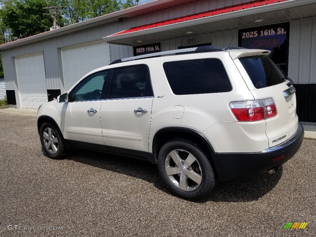 2011 Acadia SLT AWD - White Diamond Tintcoat / Ebony photo #27