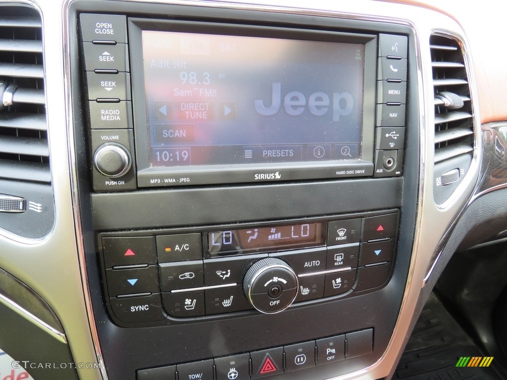 2011 Grand Cherokee Overland 4x4 - Mineral Gray Metallic / New Saddle/Black photo #24