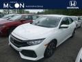 White Orchid Pearl - Civic LX Hatchback Photo No. 1