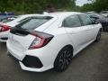 White Orchid Pearl - Civic LX Hatchback Photo No. 5