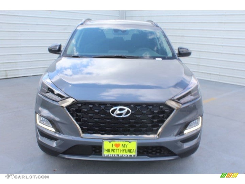 2019 Tucson Night Edition - Magnetic Force Metallic / Black photo #3