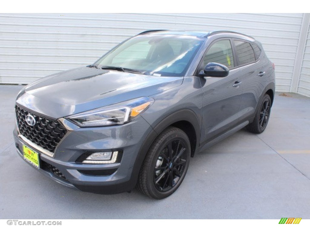 2019 Tucson Night Edition - Magnetic Force Metallic / Black photo #4