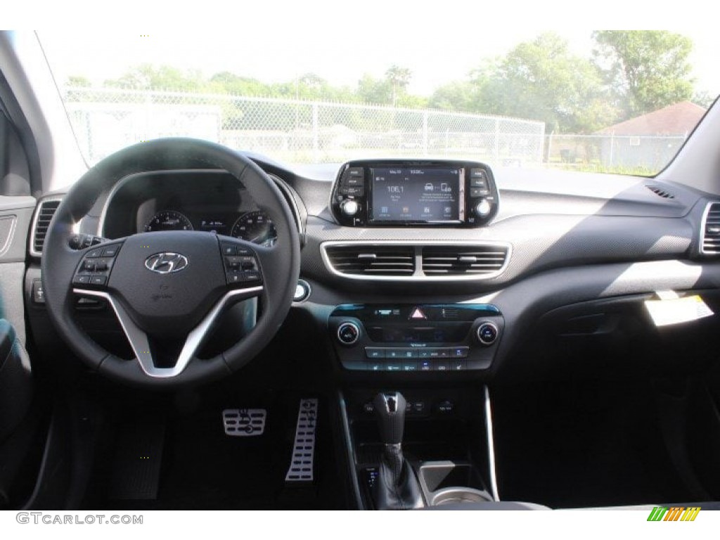 2019 Tucson Night Edition - Magnetic Force Metallic / Black photo #19