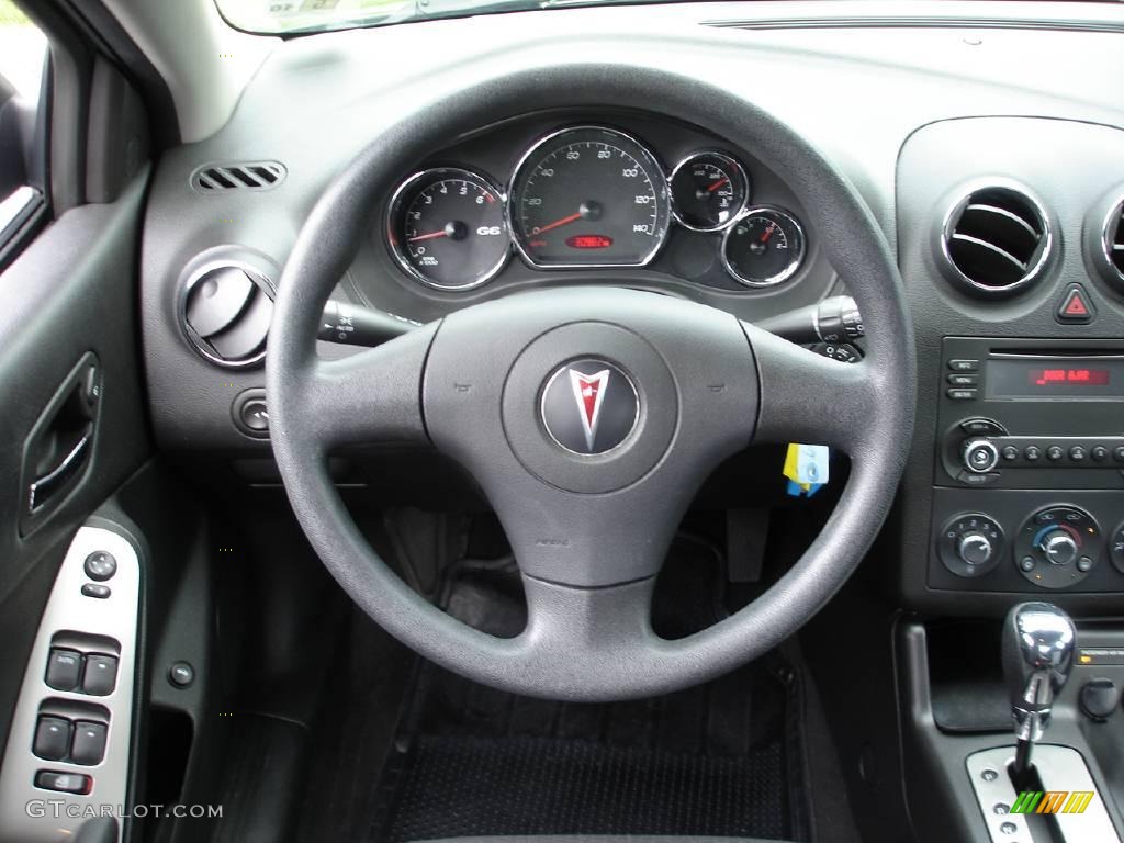 2006 G6 Sedan - Granite Metallic / Ebony photo #11