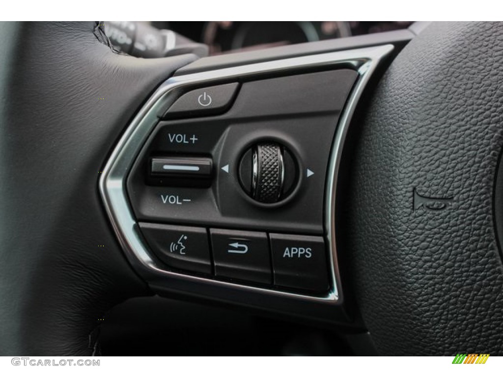 2020 Acura RDX FWD Ebony Steering Wheel Photo #133505043