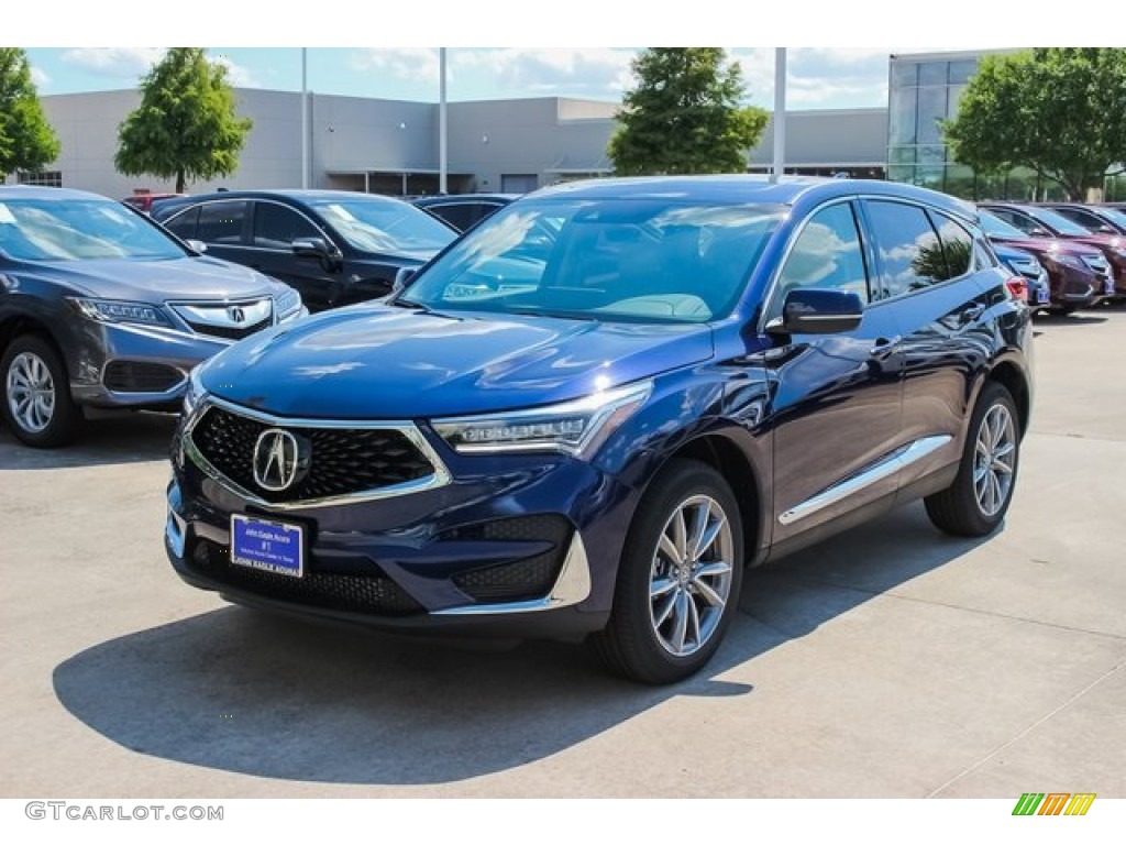 Fathom Blue Pearl 2020 Acura RDX Technology Exterior Photo #133505196