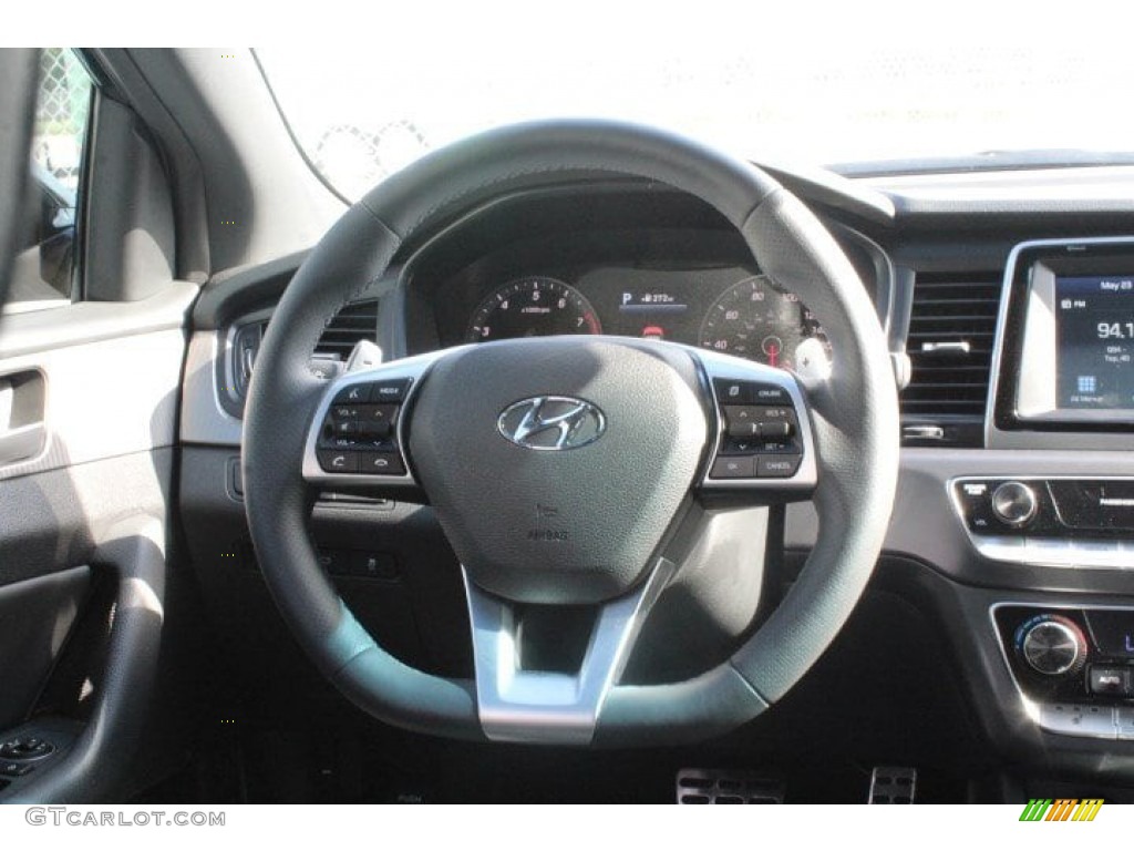 2019 Sonata Sport - Phantom Black / Black photo #21