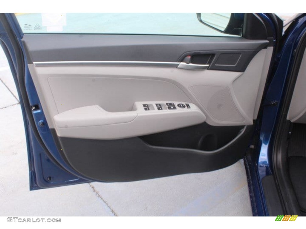 2019 Elantra SE - Lakeside Blue / Gray photo #9