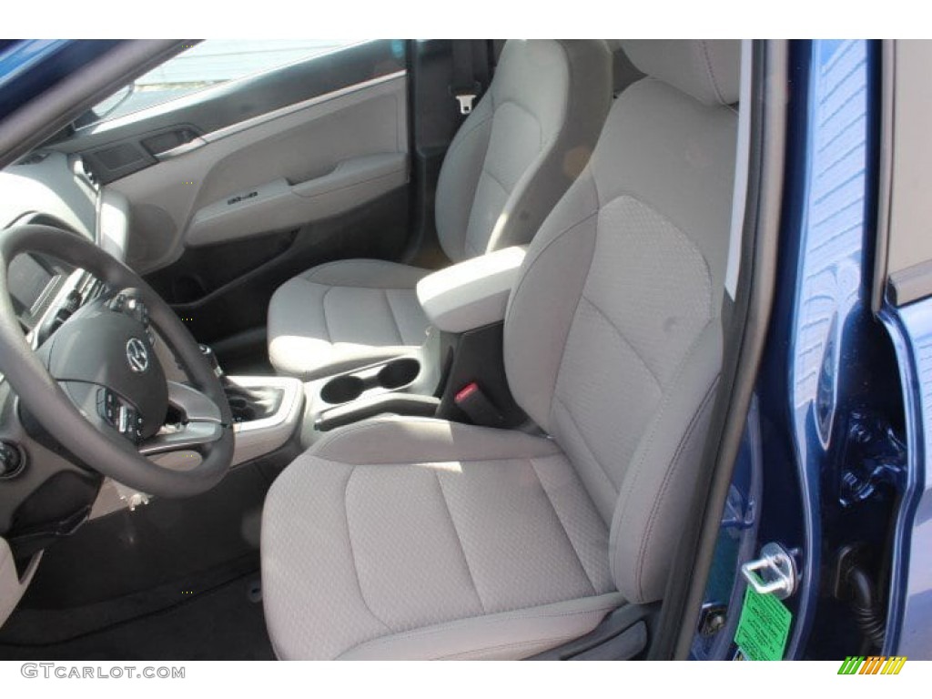2019 Elantra SE - Lakeside Blue / Gray photo #10