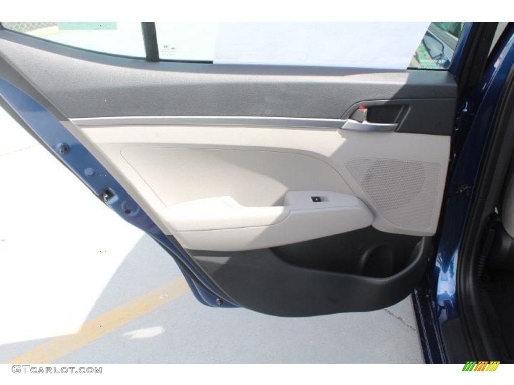 2019 Elantra SE - Lakeside Blue / Gray photo #16