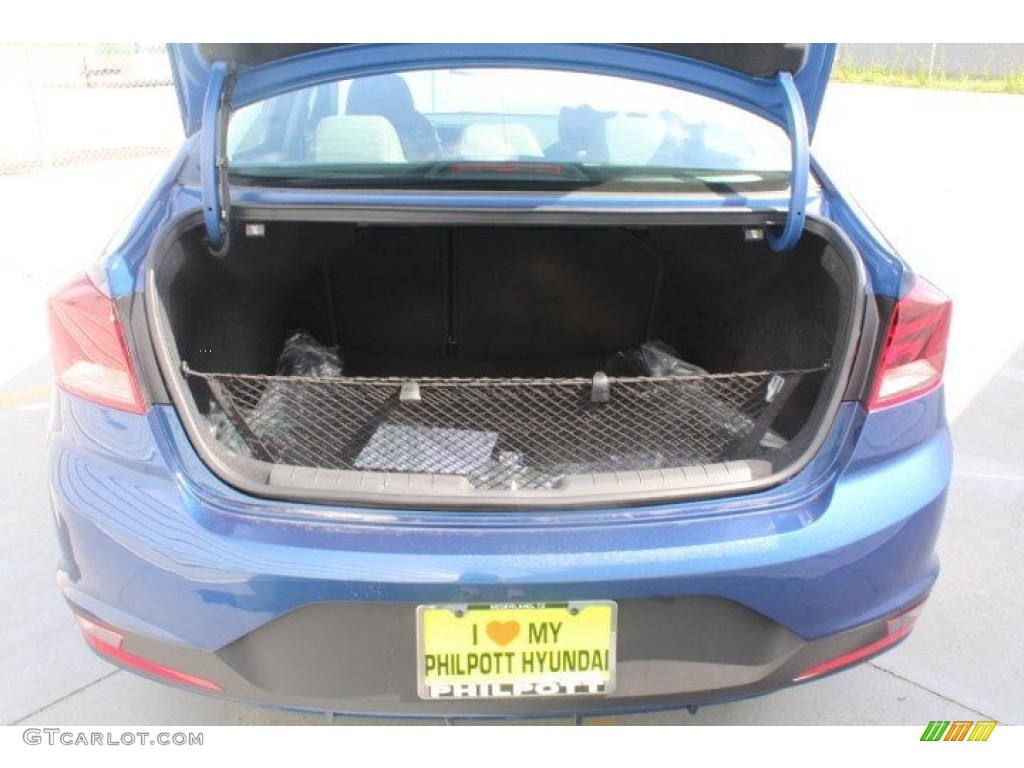 2019 Elantra SE - Lakeside Blue / Gray photo #20