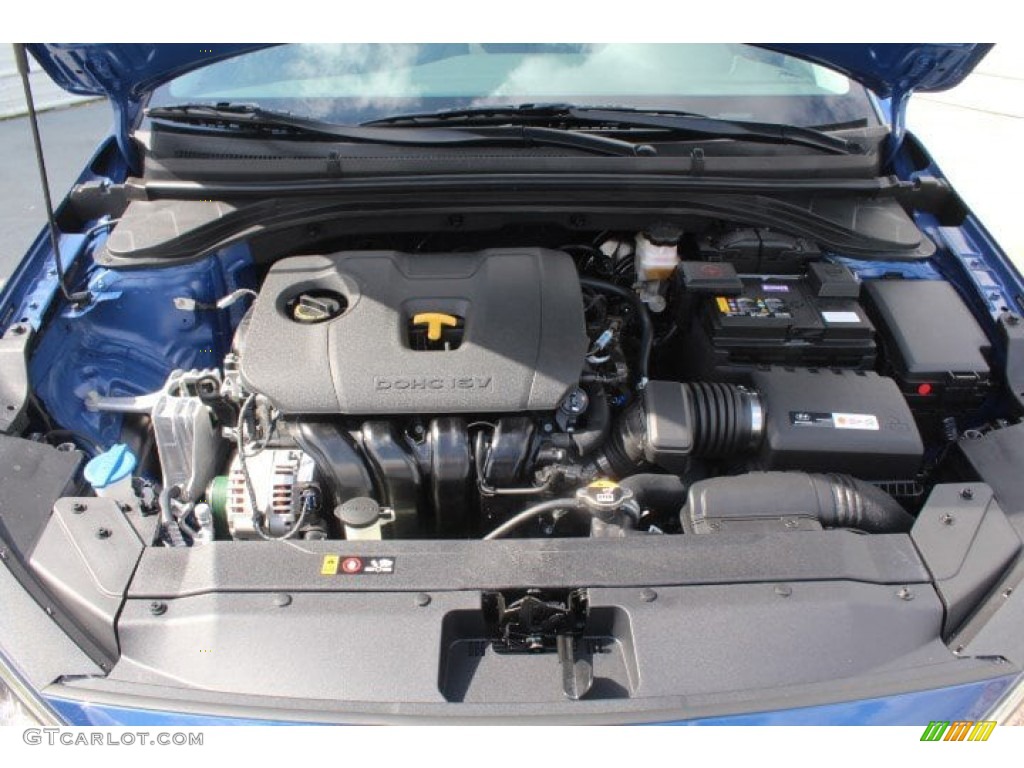 2019 Elantra SE - Lakeside Blue / Gray photo #21