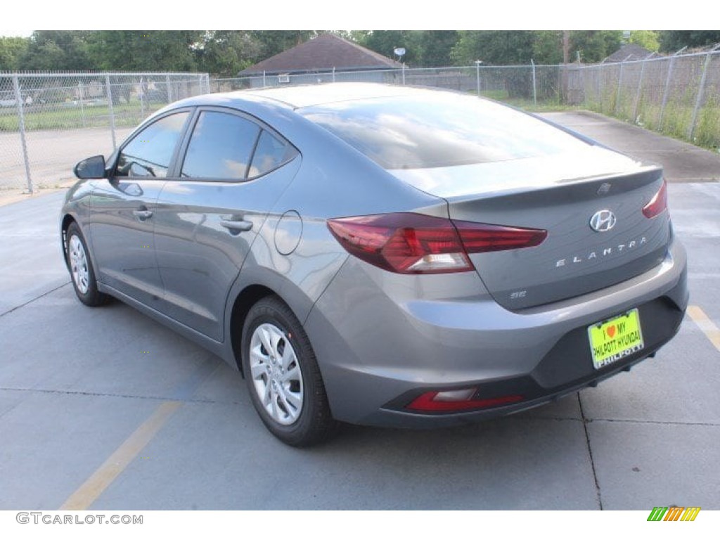 2019 Elantra SE - Machine Gray / Gray photo #6