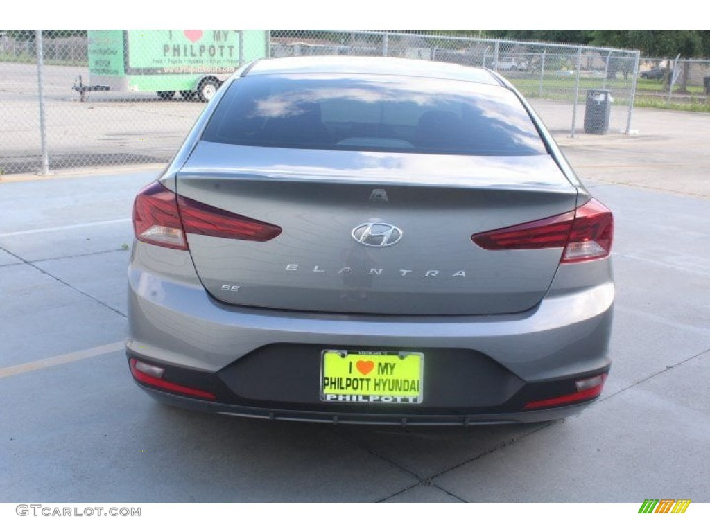 2019 Elantra SE - Machine Gray / Gray photo #7