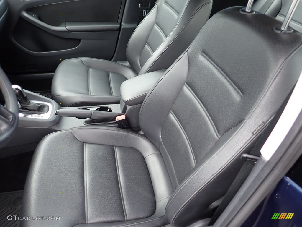 2014 Jetta SE Sedan - Tempest Blue Metallic / Titan Black photo #21