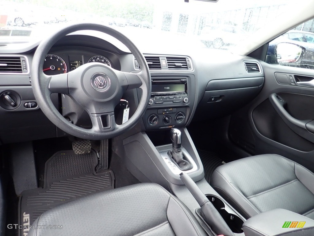 2014 Jetta SE Sedan - Tempest Blue Metallic / Titan Black photo #23