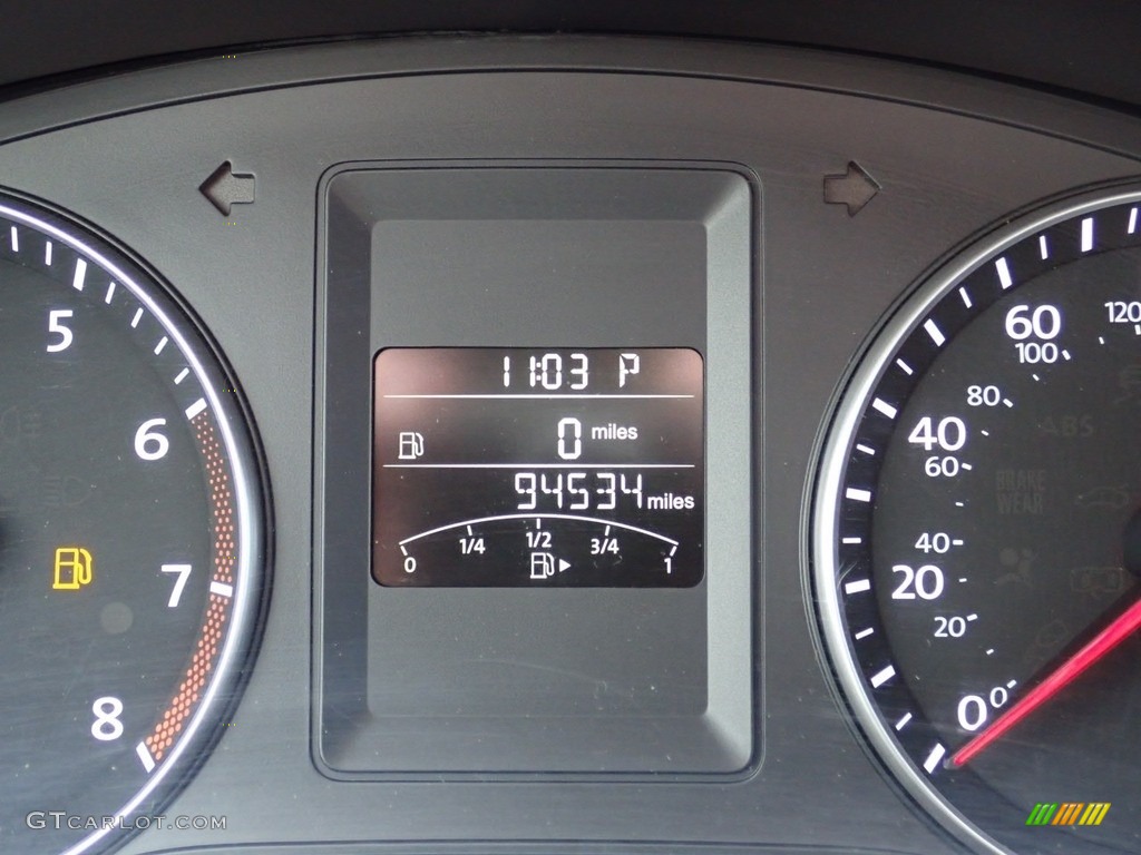 2014 Jetta SE Sedan - Tempest Blue Metallic / Titan Black photo #30