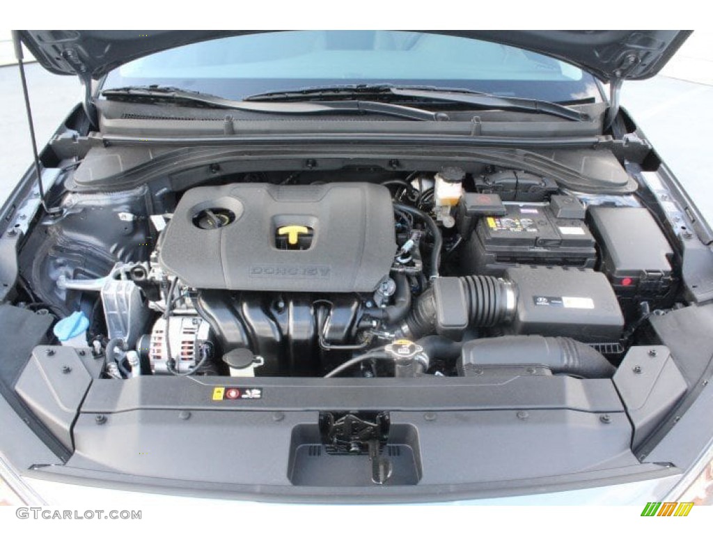 2019 Elantra SE - Machine Gray / Gray photo #21