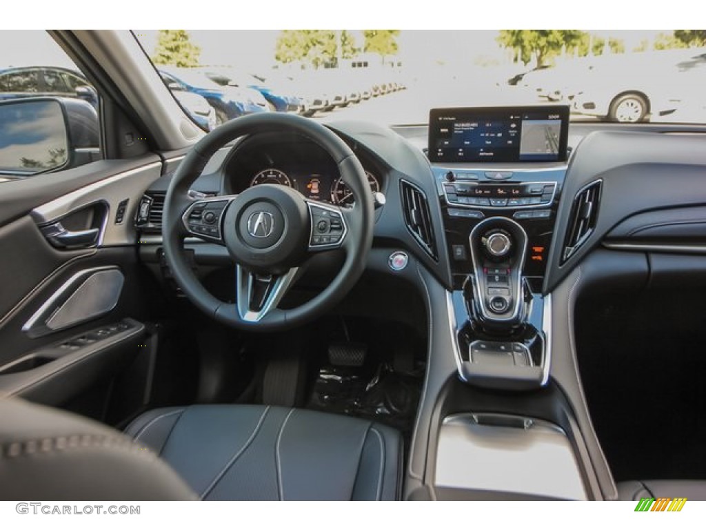 2020 Acura RDX Technology Ebony Dashboard Photo #133507776