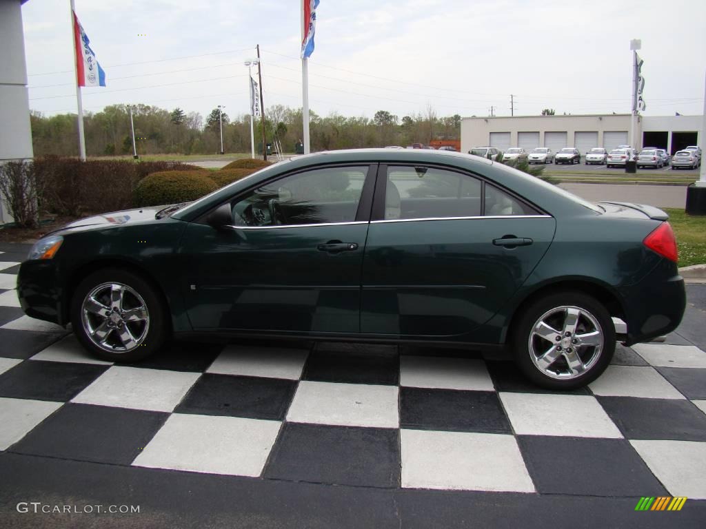 2007 G6 GT Sedan - Emerald Green Metallic / Light Taupe photo #2