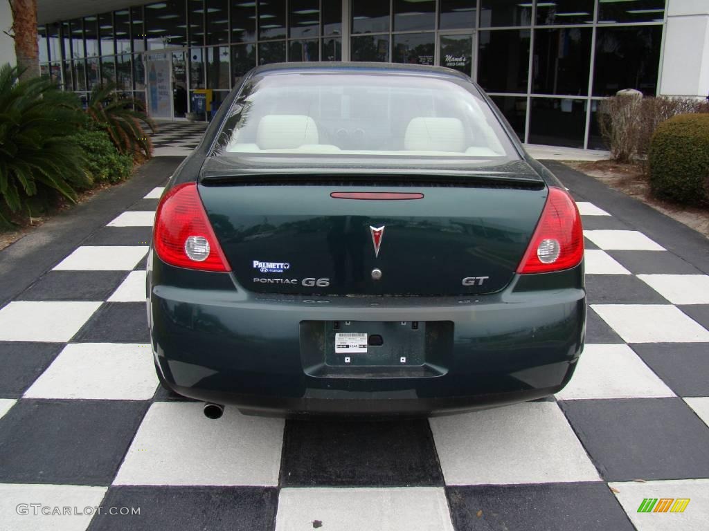 2007 G6 GT Sedan - Emerald Green Metallic / Light Taupe photo #4