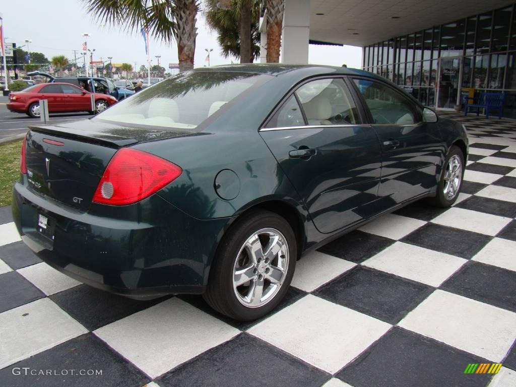 2007 G6 GT Sedan - Emerald Green Metallic / Light Taupe photo #5