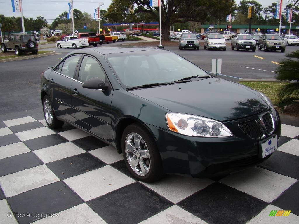 2007 G6 GT Sedan - Emerald Green Metallic / Light Taupe photo #7